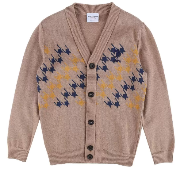 Кардиган для мальчика / Бежевый / 116