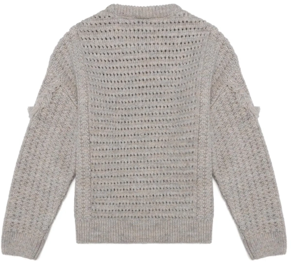 Свитер для девочки / Серый / 152