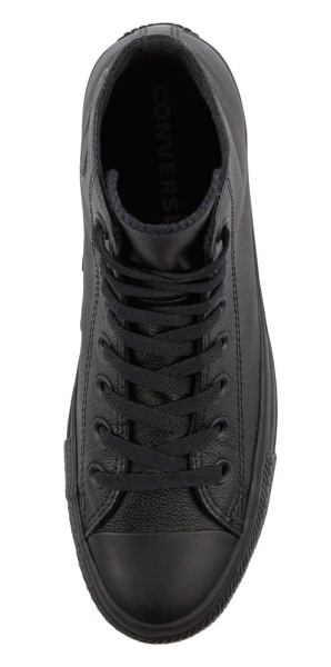 Кеды кожаные унисекс / Черный / 36