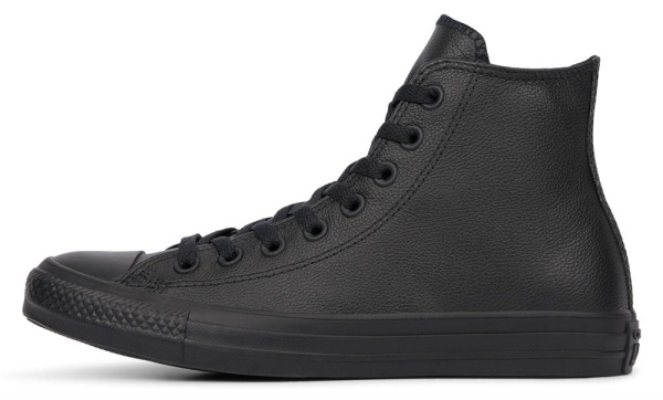 Кеды кожаные унисекс / Черный / 36