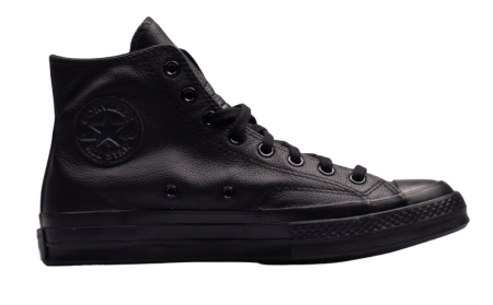 Кеды кожаные унисекс / Черный / 36