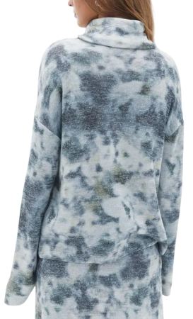 Джемпер с принтом женский / Серый / 46