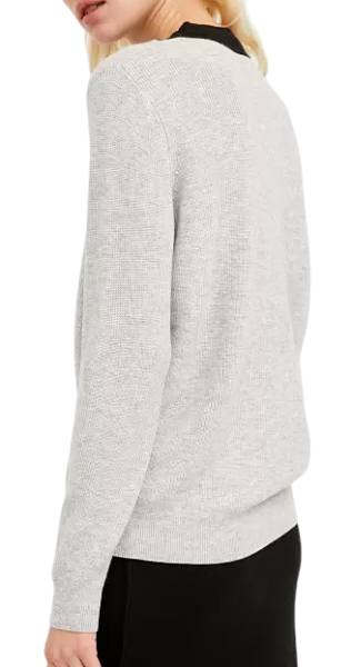 Джемпер с принтом женский / Серый / 42