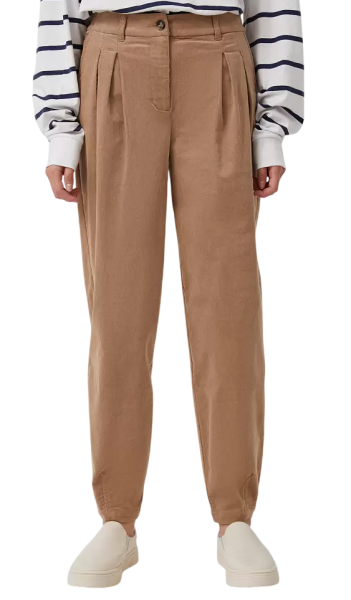 Брюки зауженные женские / Бежевый / 42