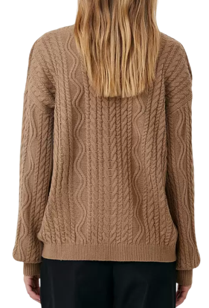 Джемпер из акрила женский / Бежевый / 44