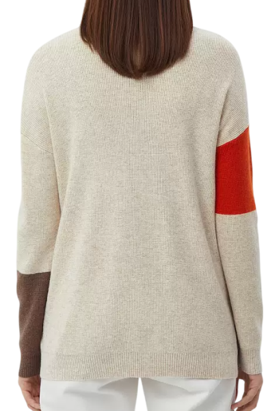 Джемпер с принтом женский / Бежевый / 44