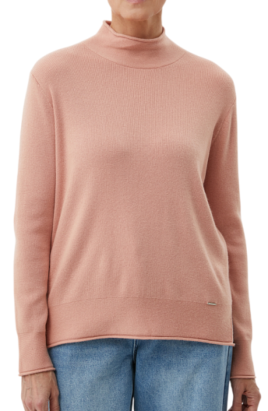 Водолазка прямого кроя женская / Светло-розовый / 44