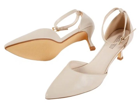 Туфли на каблуке женские / Бежевый / 36