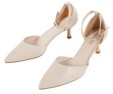 Туфли на каблуке женские / Бежевый / 36