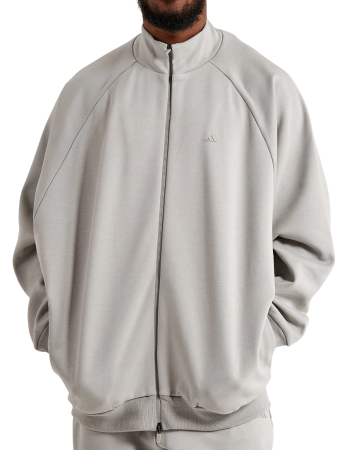 Толстовка с логотипом мужская / Светло-серый / 44