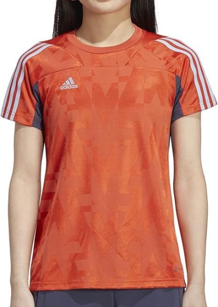 Футболка с принтом женская / Оранжевый / 42