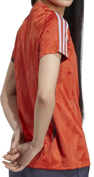 Футболка с принтом женская / Оранжевый / 42