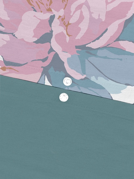 Комплект постельного белья SOFY MINT / Зеленый / 2 спальный