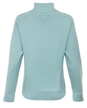 Водолазка повседневная женская / Голубой / 48