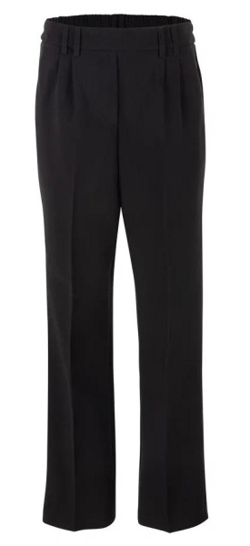 Брюки прямые женские / Черный / 48