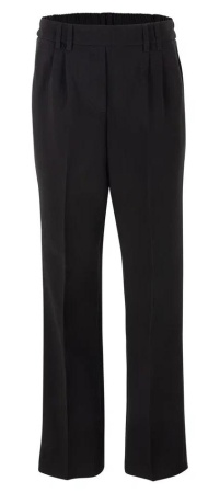 Брюки прямые женские / Черный / 48