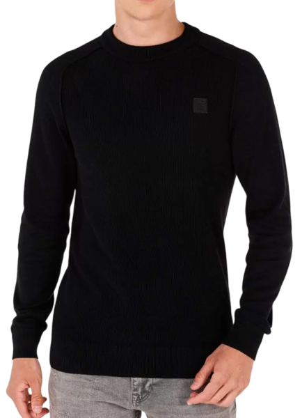 Свитер с логотипом мужской / Черный / 46