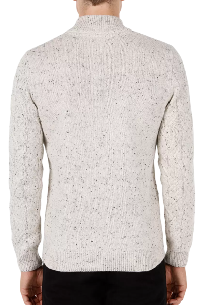 Свитер с добавлением шерсти мужской / Бежевый / 46