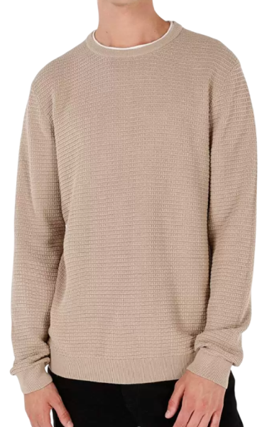 Джемпер свободного кроя мужской / Бежевый / 46