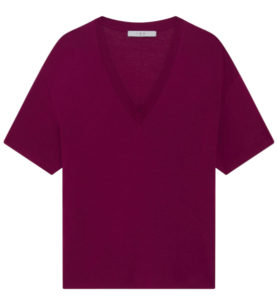 Футболка прямого кроя женская / Розовый / 38