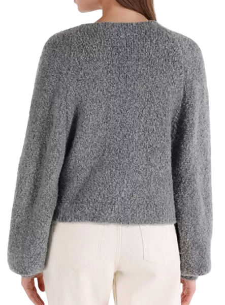 Кардиган однотонный женский / Серый / 46