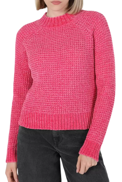 Джемпер однотонный женский / Розовый / 46