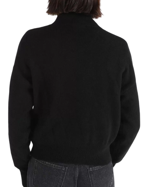 Джемпер однотонный женский / Черный / 46