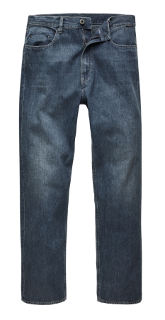 Джинсы прямого кроя мужские / Тёмно-синий / 48