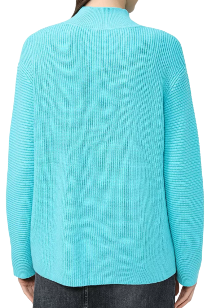 Джемпер однотонный женский / Синий / 48