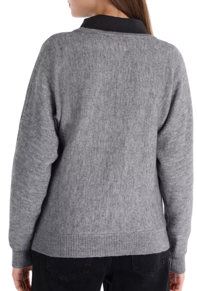 Свитер однотонный женский / Серый / 44