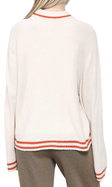 Пуловер с принтом женский / Бежевый / 48