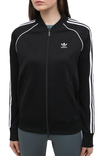 Олимпийка с логотипом женская / Черный / 46