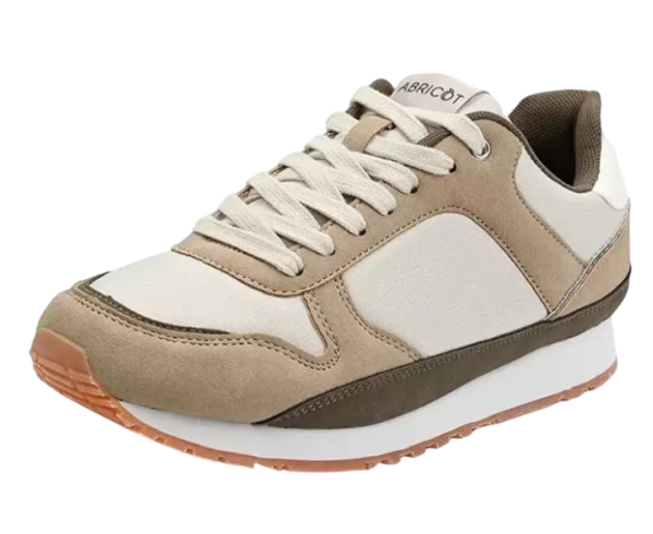 Кроссовки повседневные мужские / Молочный / 42