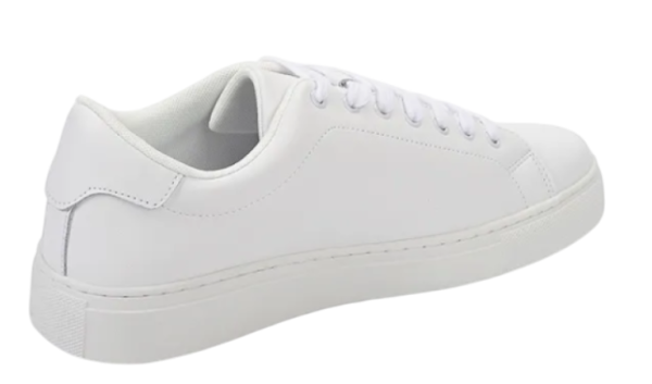 Кеды кожаные мужские / Белый / 40