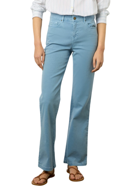 Джинсы Bootcut женские / Голубой / 50