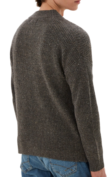 Кардиган с логотипом мужской / Коричневый / 46