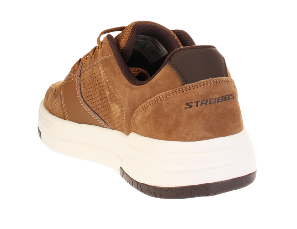 Кроссовки из замши мужские / Коричневый / 43