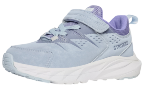 Кроссовки из экокожи для девочки / Фиолетовый / 35