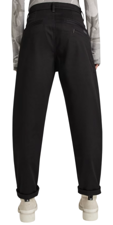 Брюки зауженные женские / Черный / 42