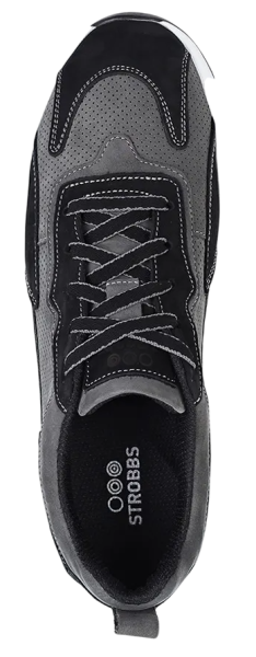 Кроссовки из нубука мужские / Темно-серый / 45