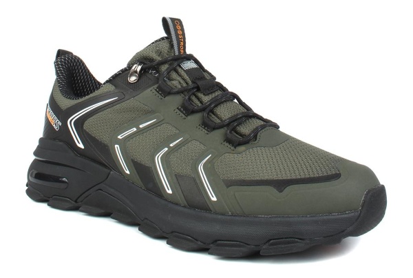 Кроссовки из текстиля мужские / Хаки / 42