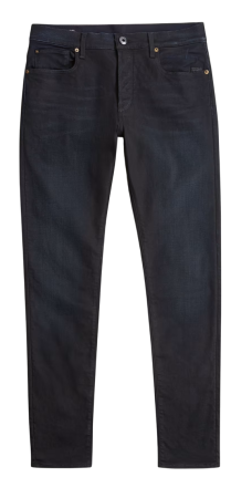 Джинсы зауженные мужские / Тёмно-синий / 48