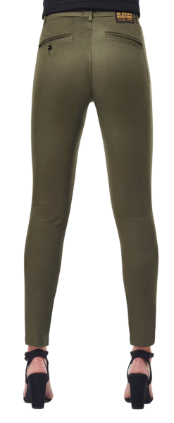 Брюки скинни женские / Зеленый / 42