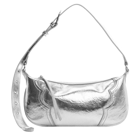 Сумка из экокожи женская / Серебряный / ONE SIZE