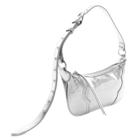 Сумка из экокожи женская / Серебряный / ONE SIZE