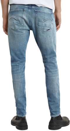 Джинсы скинни мужские / Синий / 48
