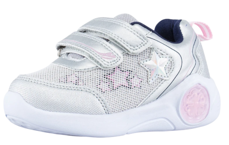 Кроссовки со светодиодами для девочки / Розовый / 23