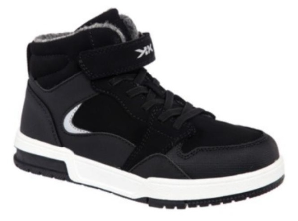 Кроссовки утепленные для мальчика / Черный / 32