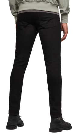 Джинсы скинни мужские / Черный / 46