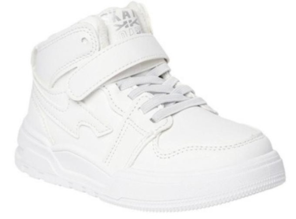 Кроссовки утепленные для девочки / Белый / 27